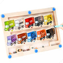 Jogo Educativo Labirinto Cursores Magnético Numérico Madeira