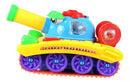 Tanque De Guerra Brinquedo Infantil Atira Bolas C/ Luz Som