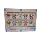 Jogo Educativo Labirinto Cursores Magnético Numérico Madeira