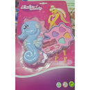 Estojo Maquiagem Infantil Cavalo Marinho Para Boneca Little Beauty