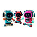 Robô Brinquedo Infantil Com Som Que Anda Luz Robo Com Luzes Modelo Aleatório