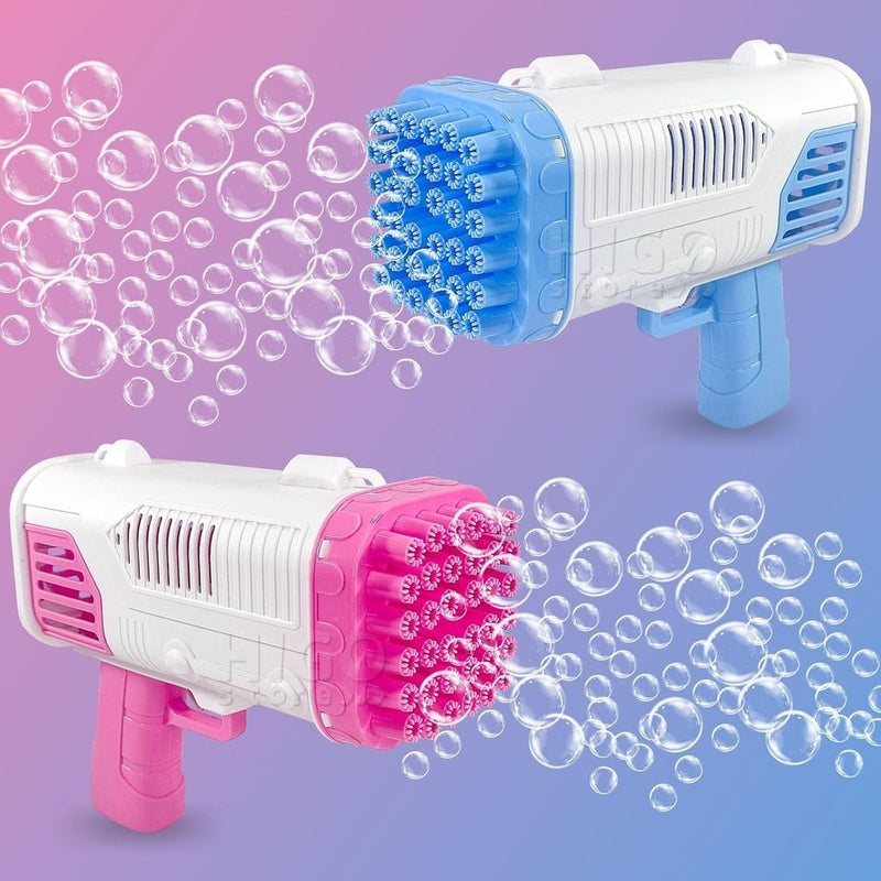 Bazuca De Bolha De Sabão Automática Verão Diversão Brinquedo