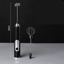 Mini Mixer Elétrico 2 em 1 para Bebidas e Ovos Recarregável