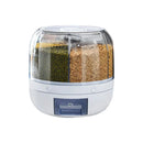 Organizador Rotatório de Alimentos 6 em 1