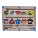 Jogo Educativo Labirinto Cursores Magnético Numérico Madeira