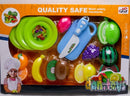 Kit Cozinha Infantil Com Frutas E Legumes + Acessórios Color