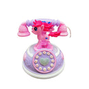 Telefone Brinquedo Pônei Unicórnio Rosa Musical Luz Celular