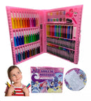 Maleta De Pintura Infantil Para Desenhar E Colorir De Princesas Para Brincar